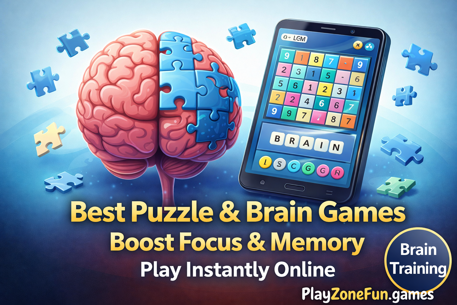 Best Puzzle and Brain Games to Boost Focus and Memory Online
